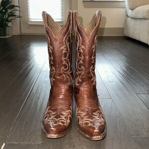 Ariat Women’s Snip Toe Cowboy Boots | Brown US 9 | Whiskey Color (FREE SHIPPING)